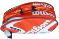 Wilson 维尔胜WRZ6359(橙)有隔热层网球包9只装